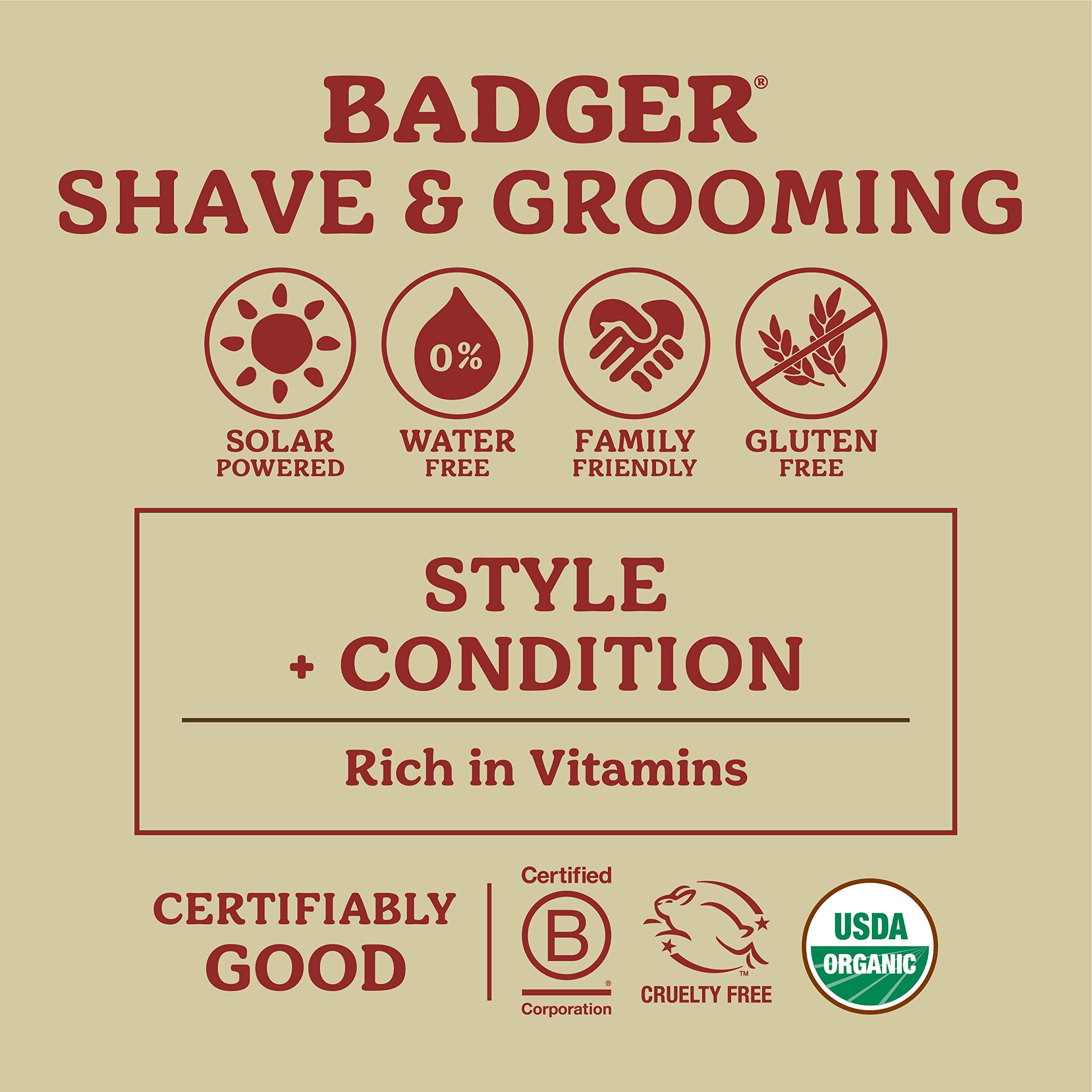Foto 5 pulgar | Kit De Cuidado De Barba Badger Beard Oil & Balm Organic Babassu - Venta Internacional.