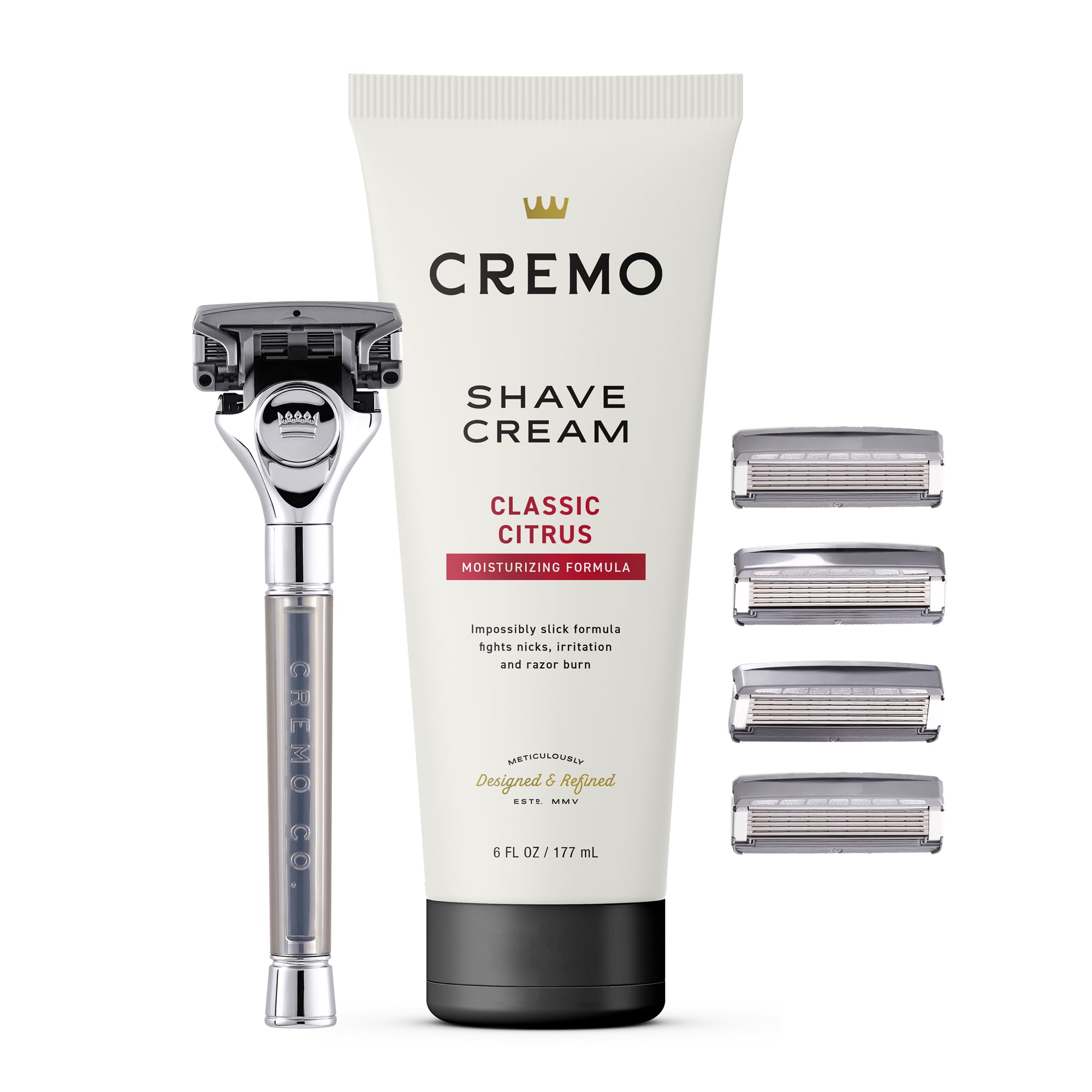 Foto 3 pulgar | Set De Regalo De Afeitado Cremo Original Para Hombre Con Crema De Afeitar De 177 Ml - Venta Internacional.