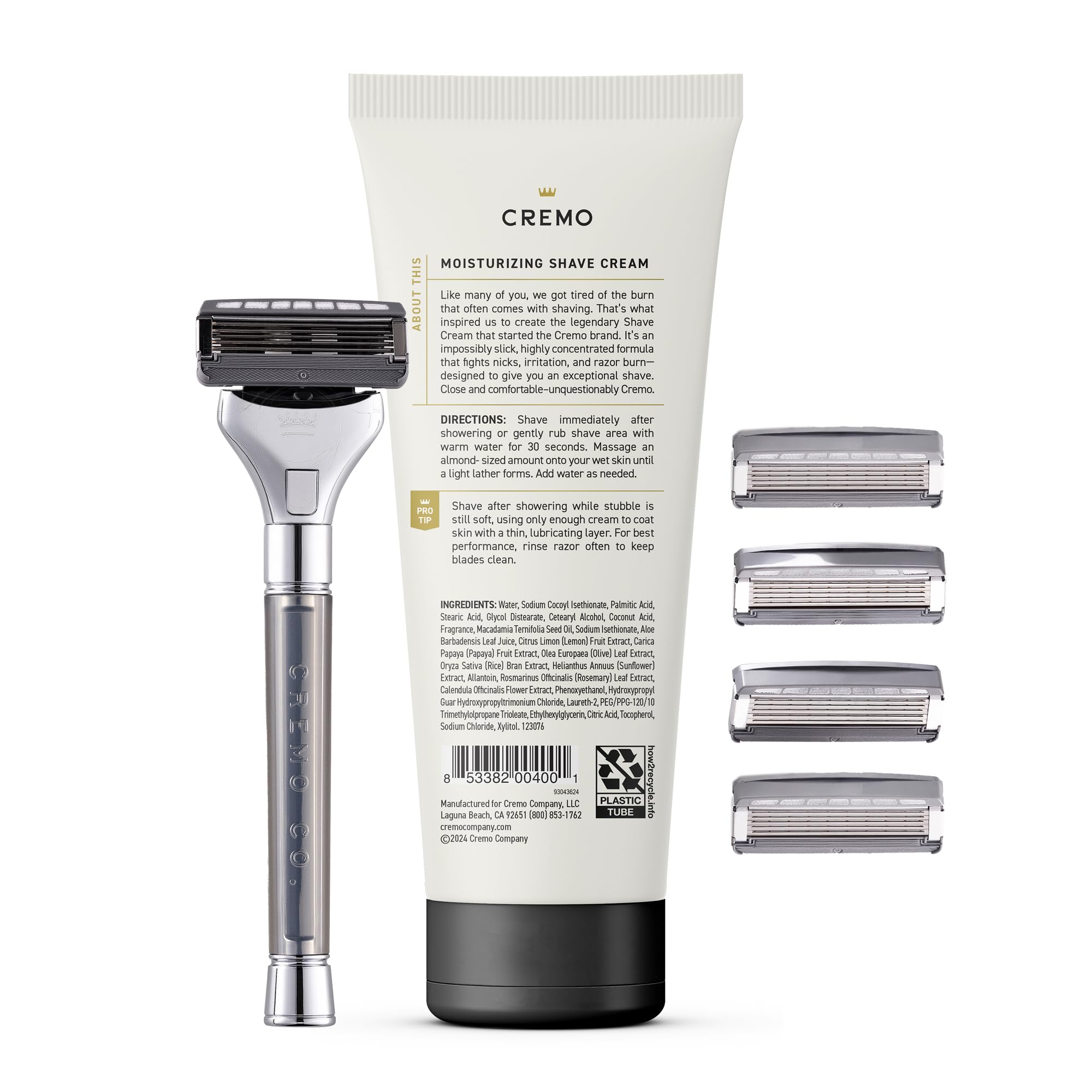 Foto 8 pulgar | Set De Regalo De Afeitado Cremo Original Para Hombre Con Crema De Afeitar De 177 Ml - Venta Internacional.
