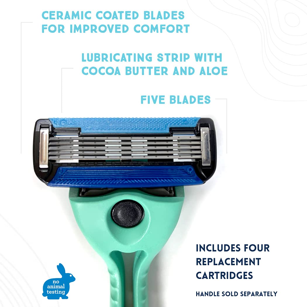 Foto 4 pulgar | Cartuchos De Repuesto Preserve Shave 5 Recycled Razor  4 Unidades - Venta Internacional.