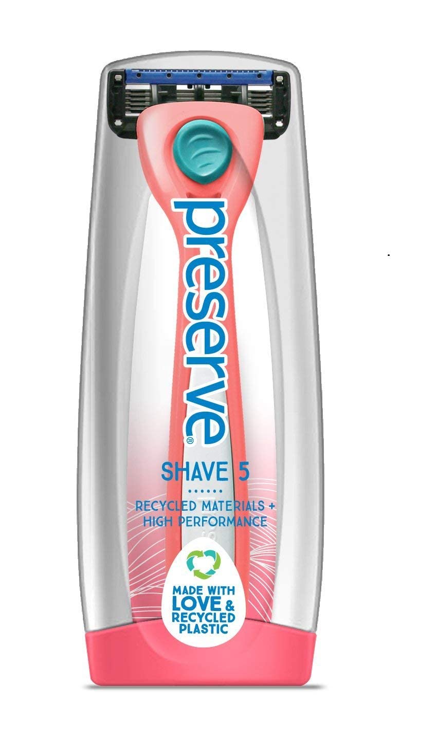 Foto 4 pulgar | Razor Preserve Shave 5  5 Cuchillas Recargables  Varios Colores - Venta Internacional.