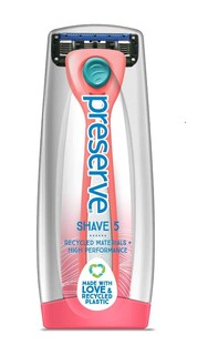 Foto 3 | Razor Preserve Shave 5 5 Cuchillas Recargables Varios Colores - Venta Internacional.