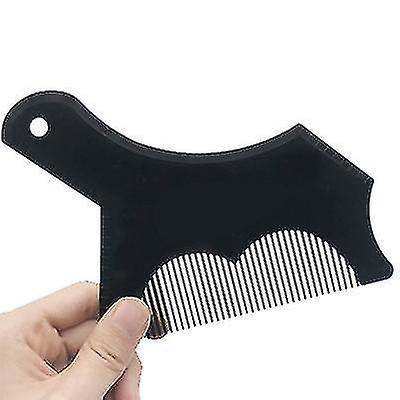 Foto 5 pulgar | Herramienta Para Dar Forma A La Barba  Plantilla  Peine  Color Azul - Venta Internacional.