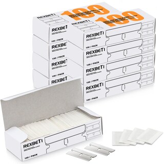 Foto 1 | Rascador Industrial Razor Blades Rexbeti De Un Solo Filo, 800 Unidades - Venta Internacional.