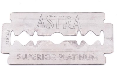 Foto 3 | Cuchillas De Afeitar De Seguridad Astra Platinum, 100 Unidades (paquete De 1) - Venta Internacional.