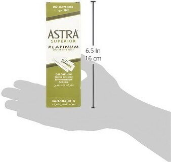 Foto 4 | Cuchillas De Afeitar De Seguridad Astra Platinum, 100 Unidades (paquete De 1) - Venta Internacional.