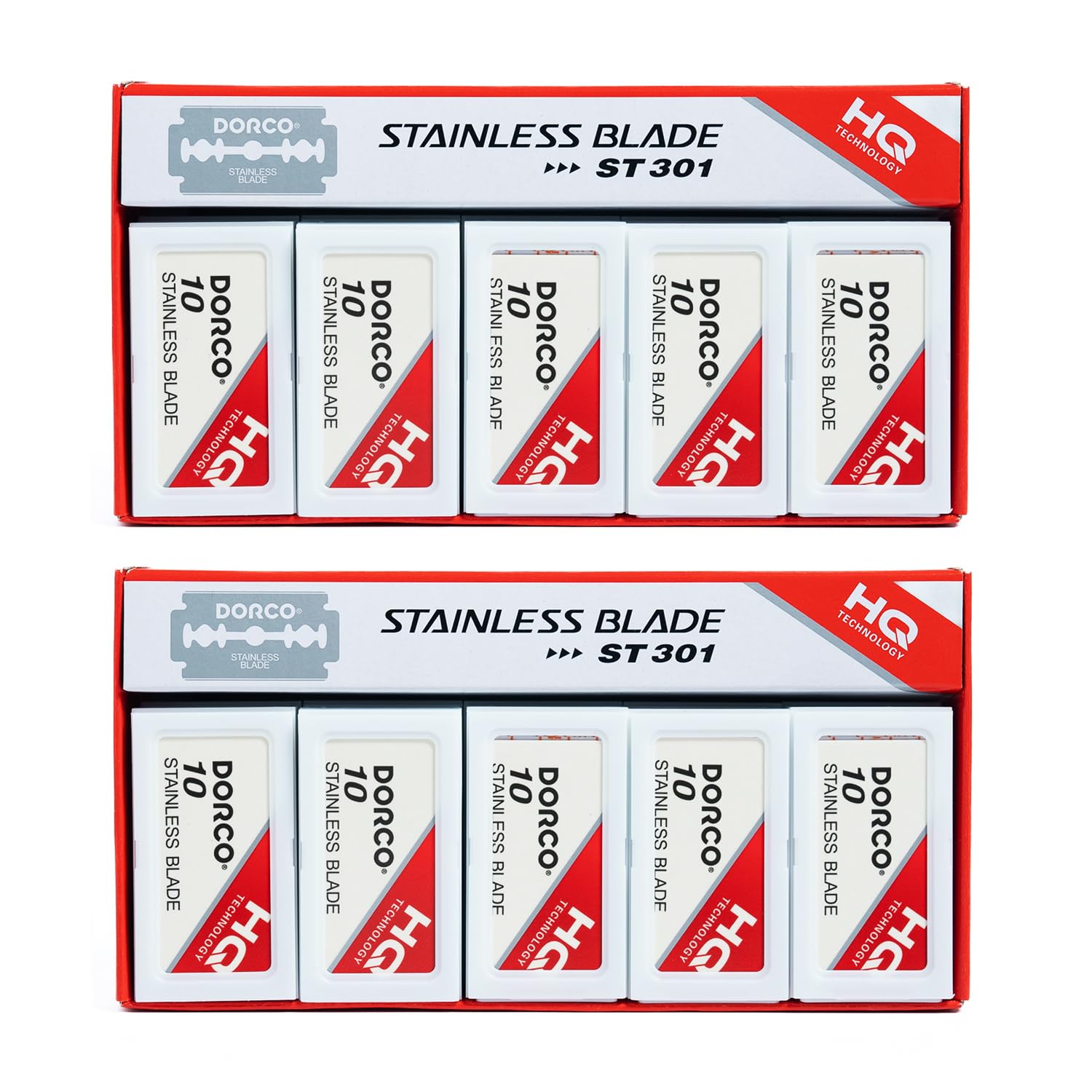 Foto 1 | Hojas De Afeitar Dorco St301 Platinum De Doble Filo Extra X200 - Venta Internacional.