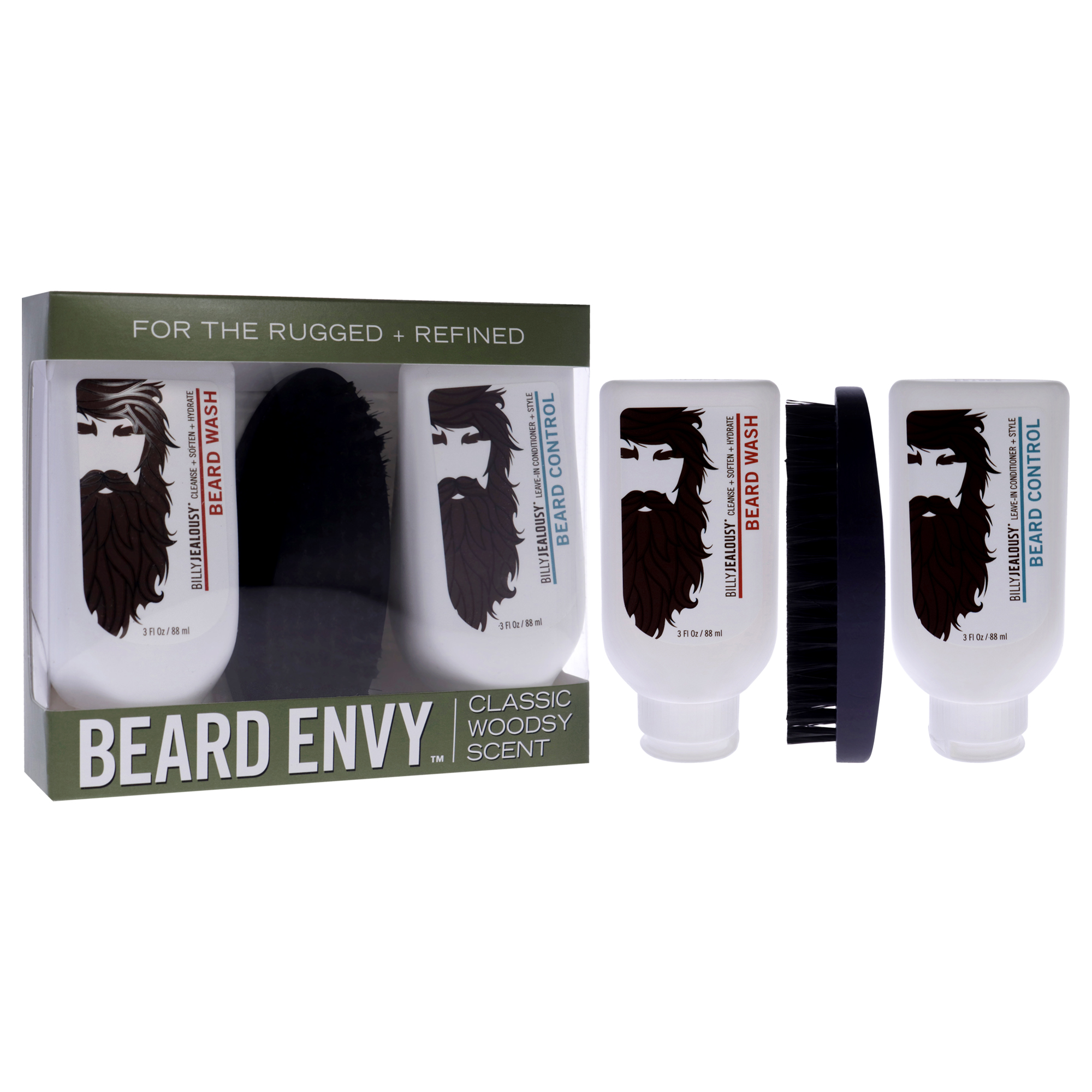 Foto 3 | Kit De Jabón Para Barba Beard Envy Billy Jealousy, 89 Ml, 3 Unidades, Para Hombre - Venta Internacional.