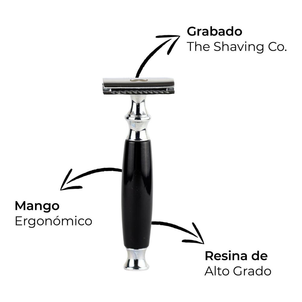 Foto 2 | Kit Afeitado Vintage The Shaving Co Rastrillo + Brocha+ Base