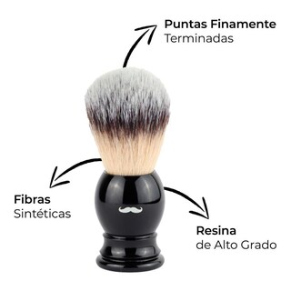 Foto 2 | Kit Afeitado Brocha Afeitado + Vasija Acero The Shaving Co