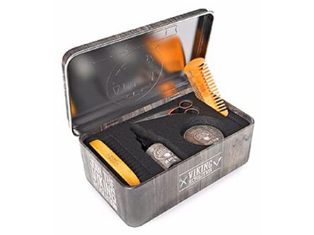 Foto 3 pulgar | Kit De Cuidado De Barba Viking Revolution: Cepillo Para Barba, Peine, Bálsamo Y Aceite - Venta Internacional.