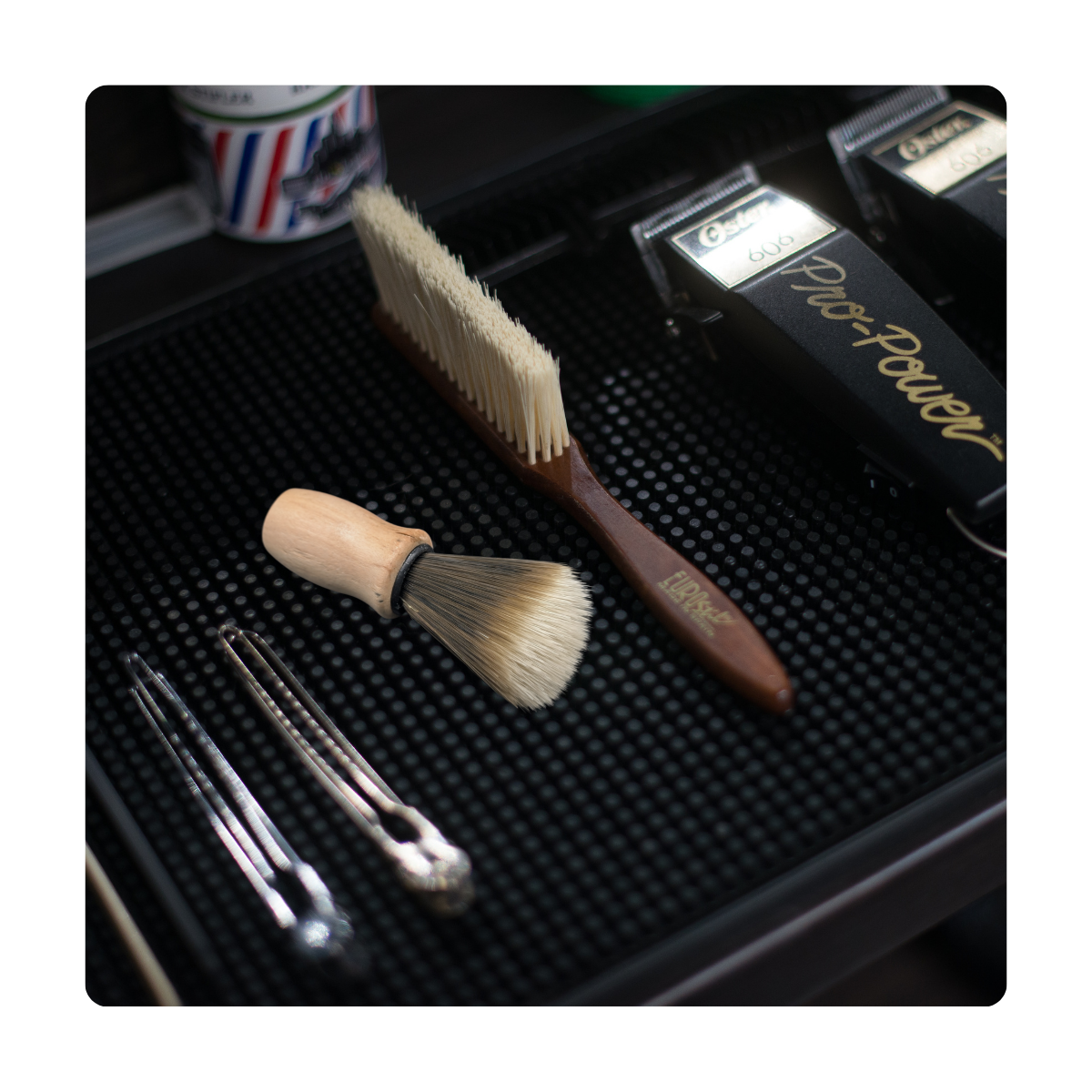 Foto 8 pulgar | Brocha De Afeitar, Madera, Nailon Suave, Profesional Barbero, 3pz