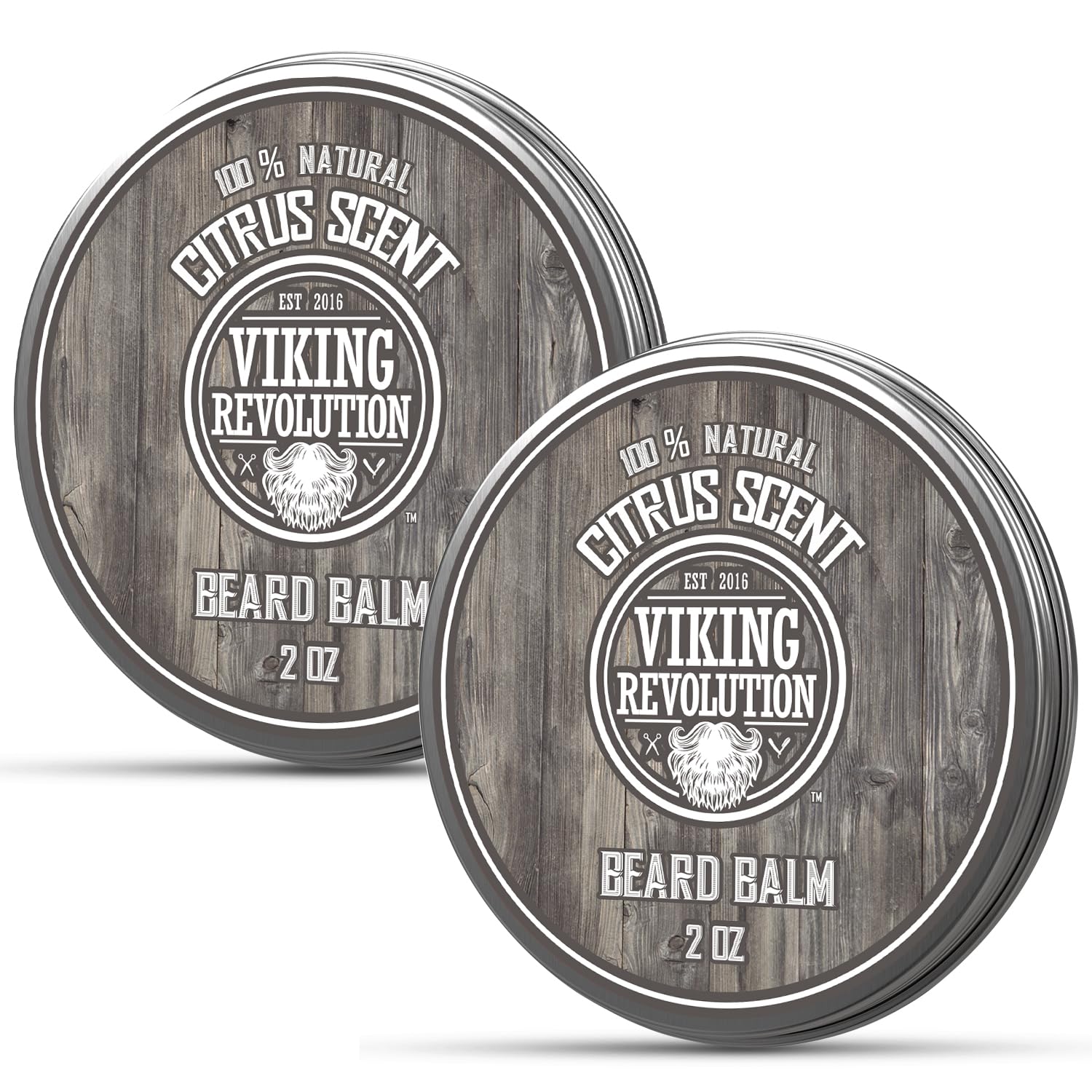Foto 2 pulgar | Bálsamo Para Barba Viking Revolution Citrus Con Aceite De Argán, 60 Ml, Paquete De 2 - Venta Internacional.