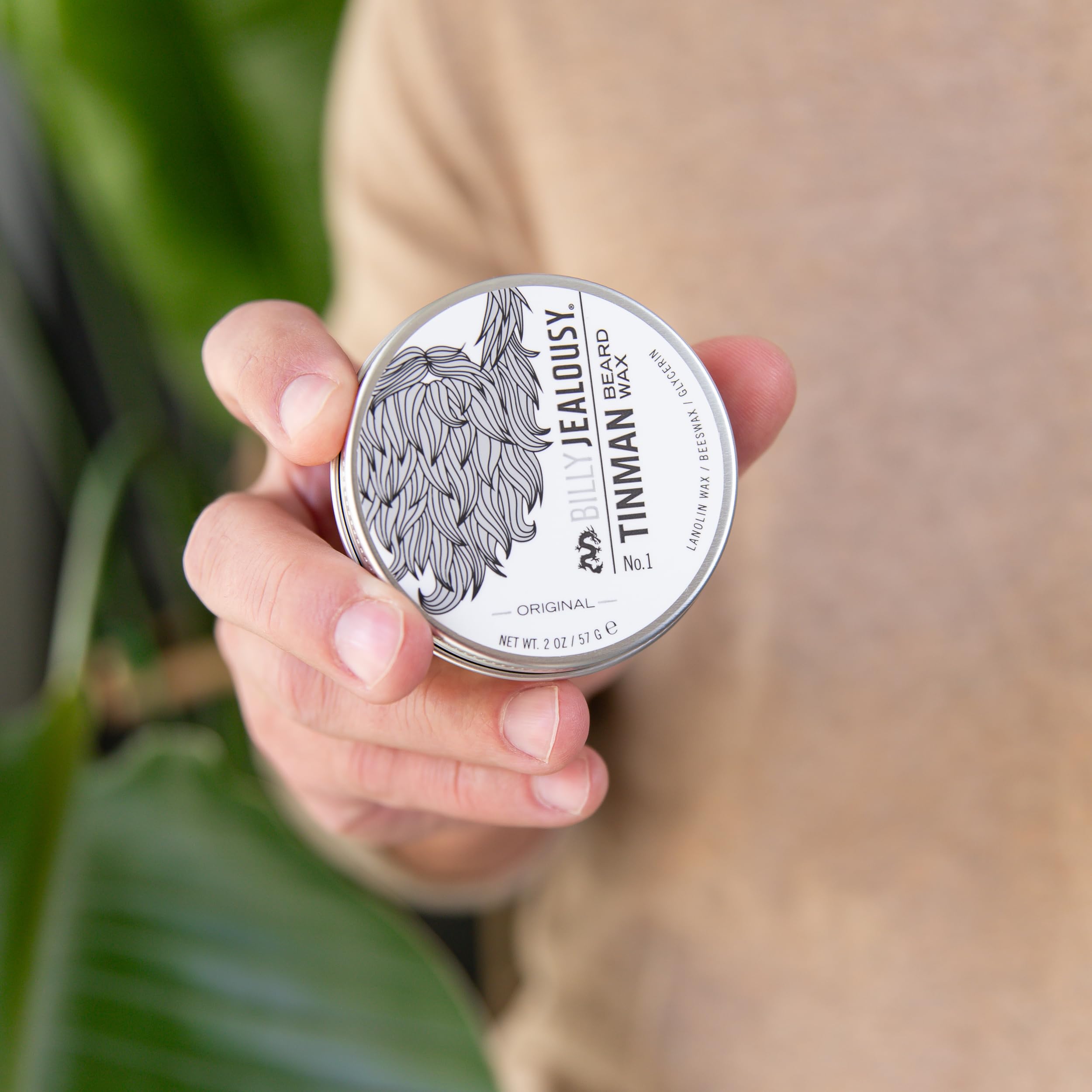Foto 5 | Cera Para Barba Billy Jealousy Tinman Light Hold, Acabado Mate, 60 Ml - Venta Internacional.