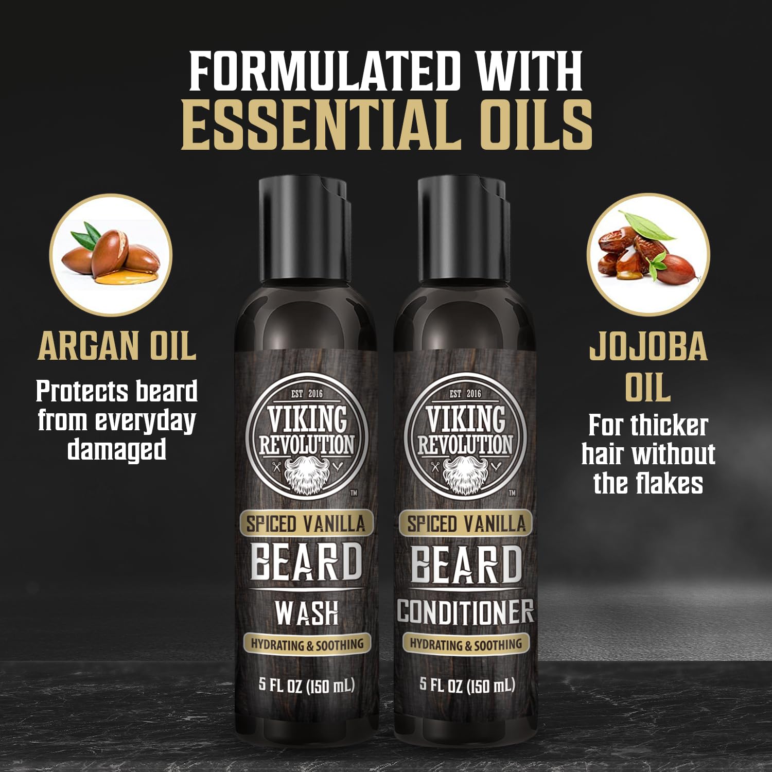 Foto 6 pulgar | Limpiador Y Acondicionador Para Barba Viking Revolution 150 Ml - Venta Internacional.