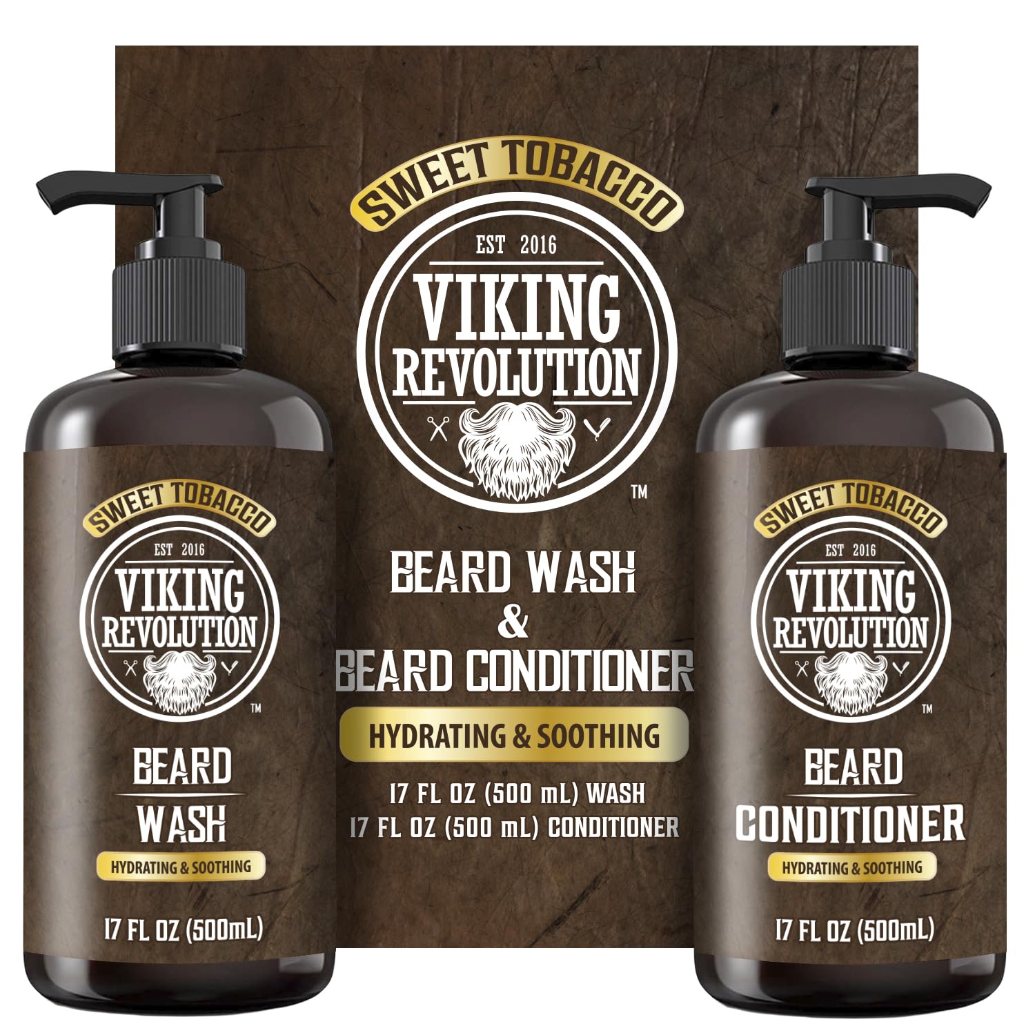 Foto 2 pulgar | Limpiador Y Acondicionador Para Barba Viking Revolution 500 Ml - Venta Internacional.