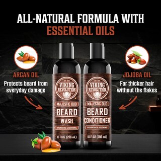 Foto 5 | Limpiador Y Acondicionador Para Barba Viking Revolution 300 Ml Para Hombre - Venta Internacional.