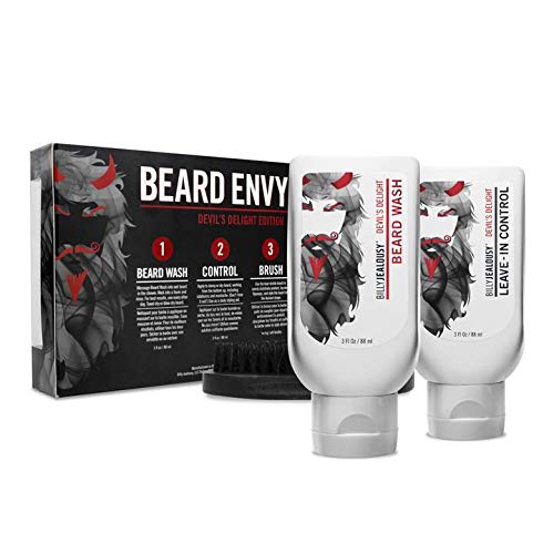 Foto 5 pulgar | Kit De Refinamiento De Vello Facial Beard Envy Billy Jealousy Devil's - Venta Internacional.