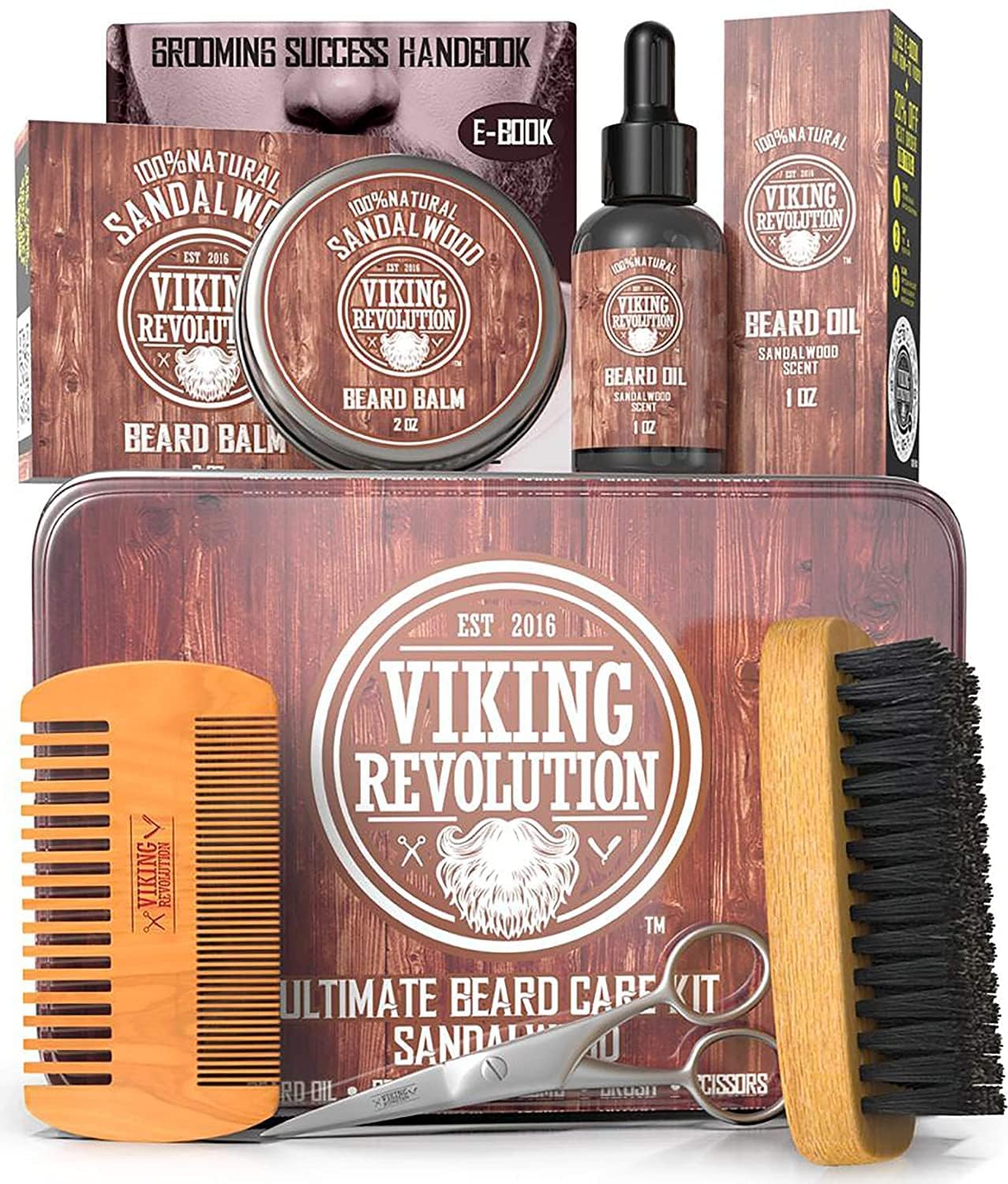 Foto 2 pulgar | Kit De Cuidado De Barba Viking Revolution Ultimate Para Hombre - Venta Internacional.
