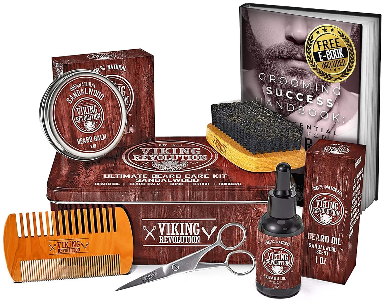 Foto 5 | Kit De Cuidado De Barba Viking Revolution Ultimate Para Hombre - Venta Internacional.