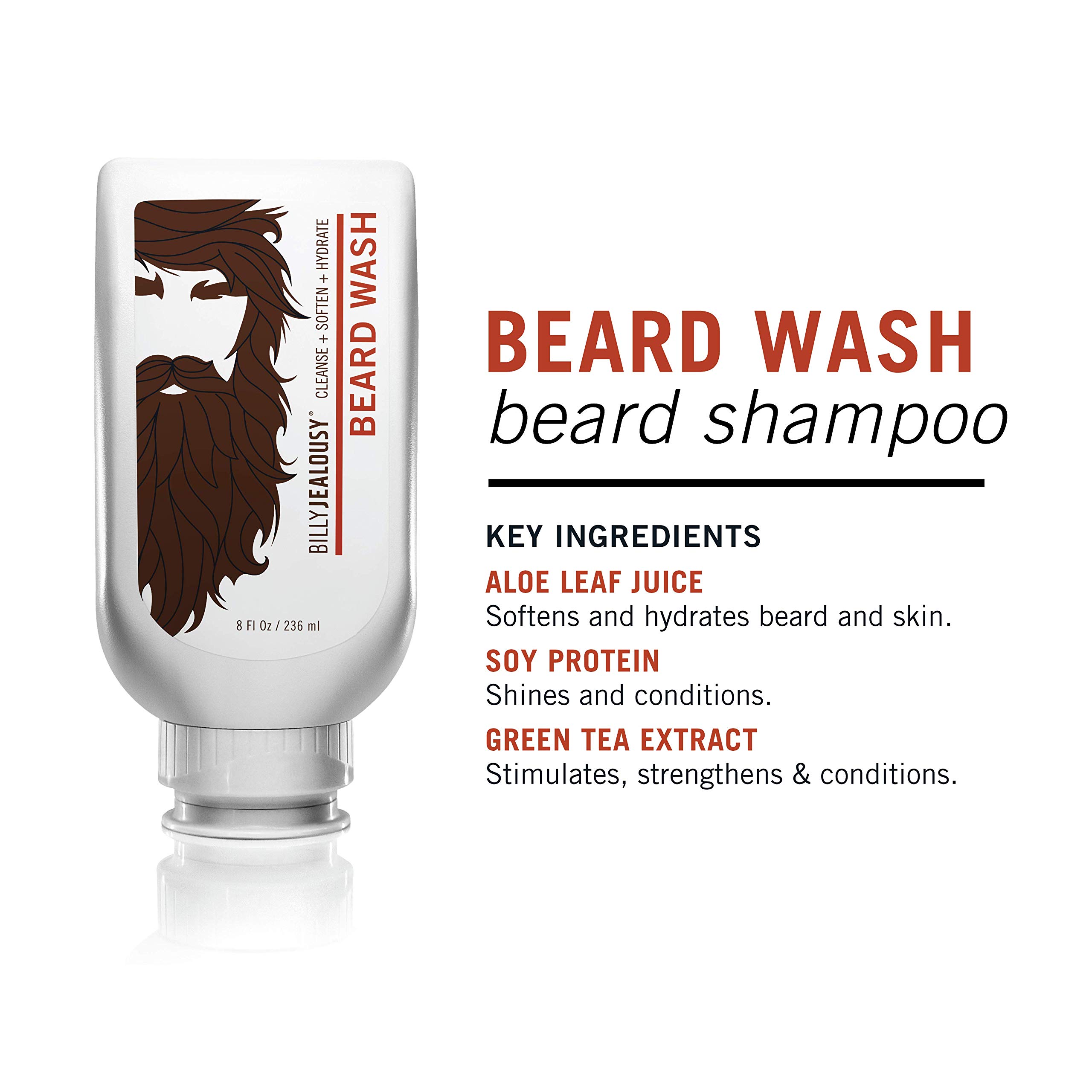 Foto 4 pulgar | Champú Para Barba Billy Jealousy, Gel Hidratante Para Barba, 240 Ml - Venta Internacional.
