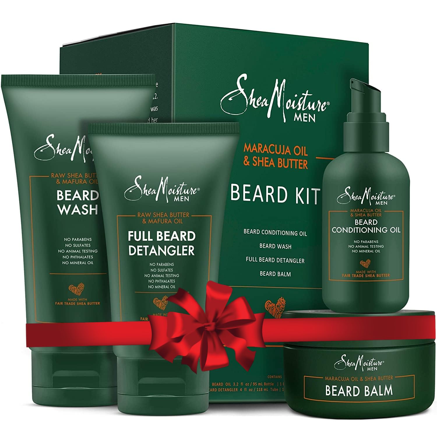 Foto 2 pulgar | Kit De Cuidado De Barba Sheamoisture Para Hombre Con Jabón, Bálsamo, Aceite Y Acondicionador - Venta Internacional.