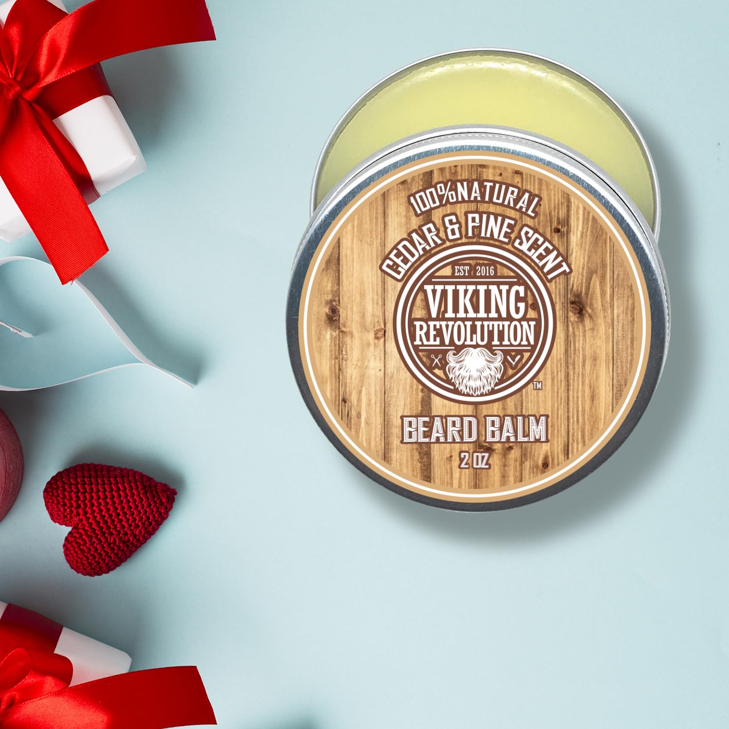 Foto 4 pulgar | Bálsamo Para Barba Viking Revolution De Cedro Y Pino Con Aceite De Argán, 60 Ml - Venta Internacional.