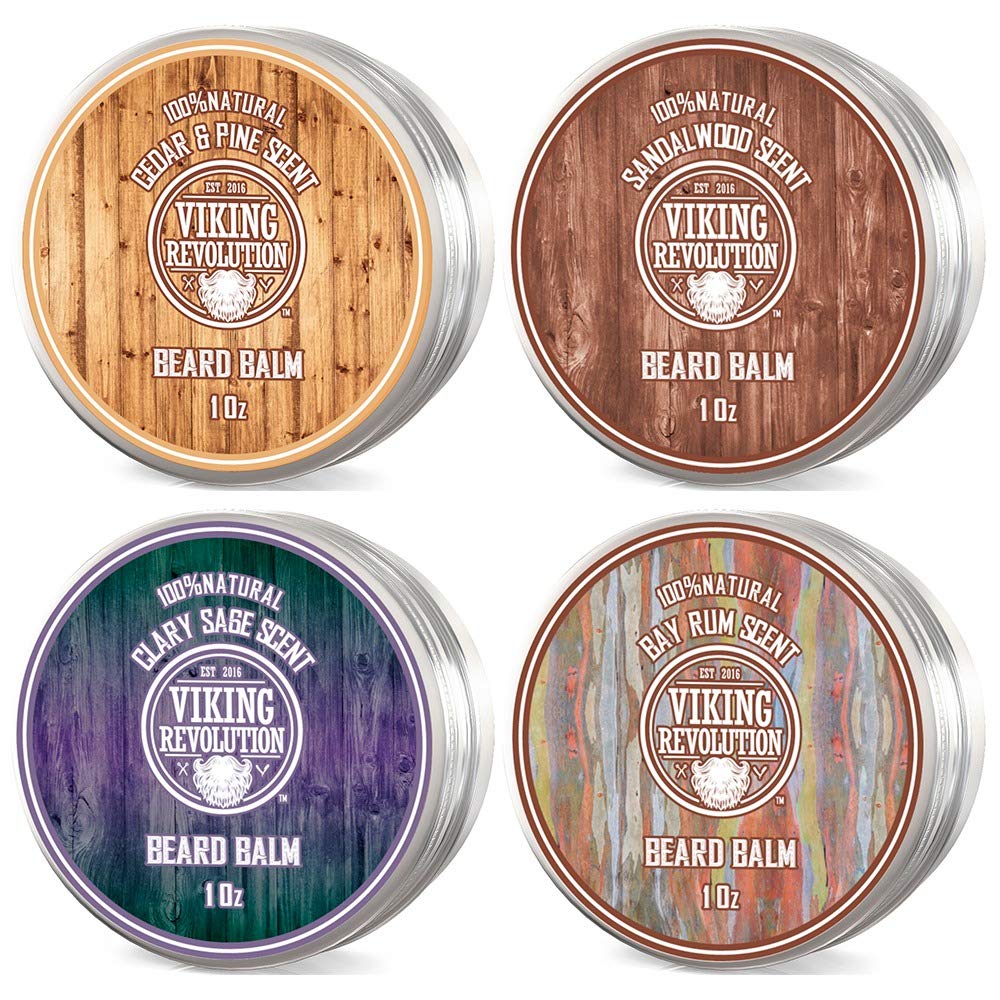 Foto 2 pulgar | Paquete Variado De Bálsamo Para Barba Viking Revolution, 4 X 30 Ml - Venta Internacional.