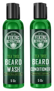 Foto 1 | Set De Limpiador Y Acondicionador Para Barba Viking Revolution Tea Tree - Venta Internacional.