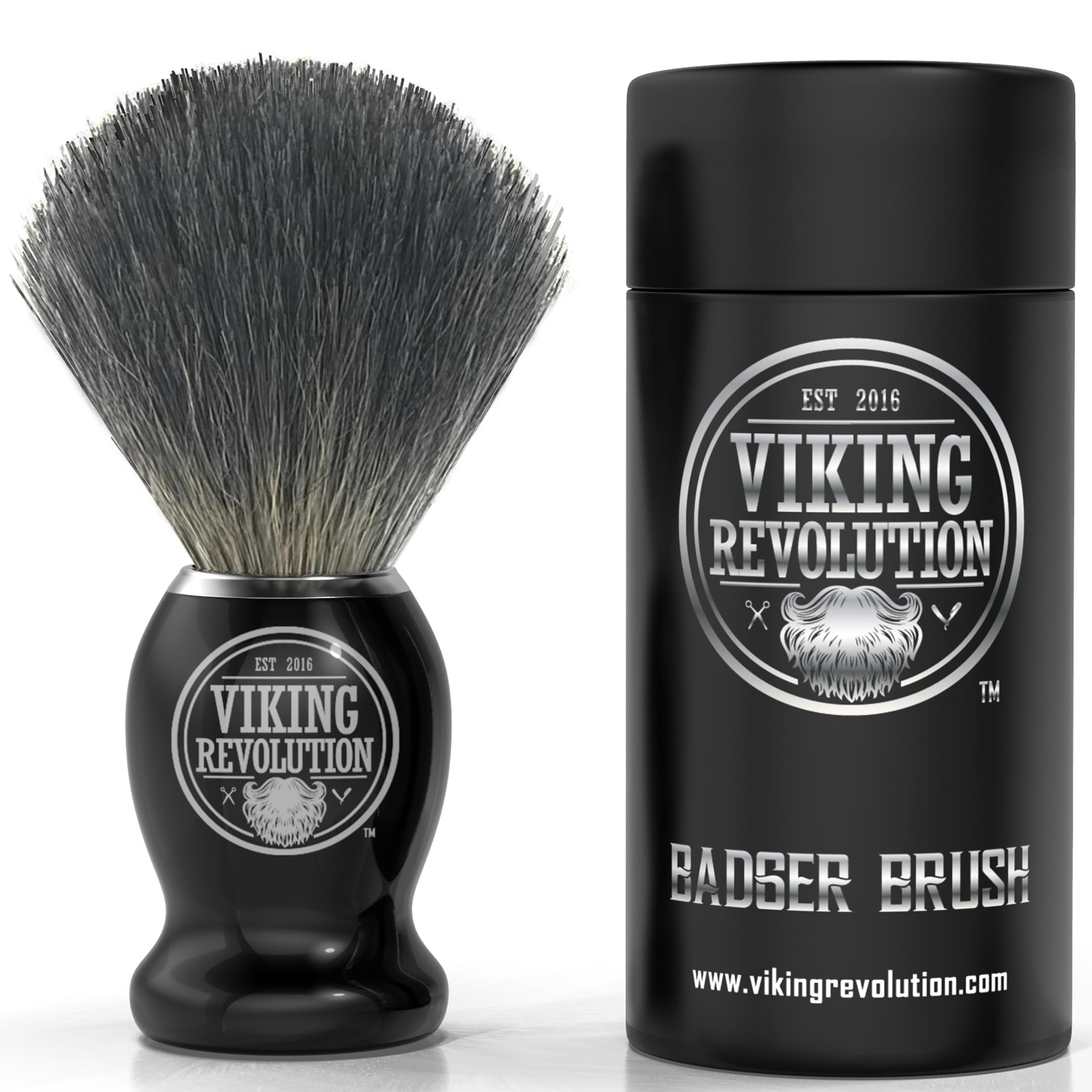 Foto 1 | Brocha De Afeitar Viking Revolution Badger Hair Para Afeitado Húmedo - Venta Internacional.
