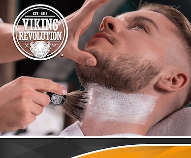 Foto 5 | Brocha De Afeitar Viking Revolution Badger Hair Para Afeitado Húmedo - Venta Internacional.
