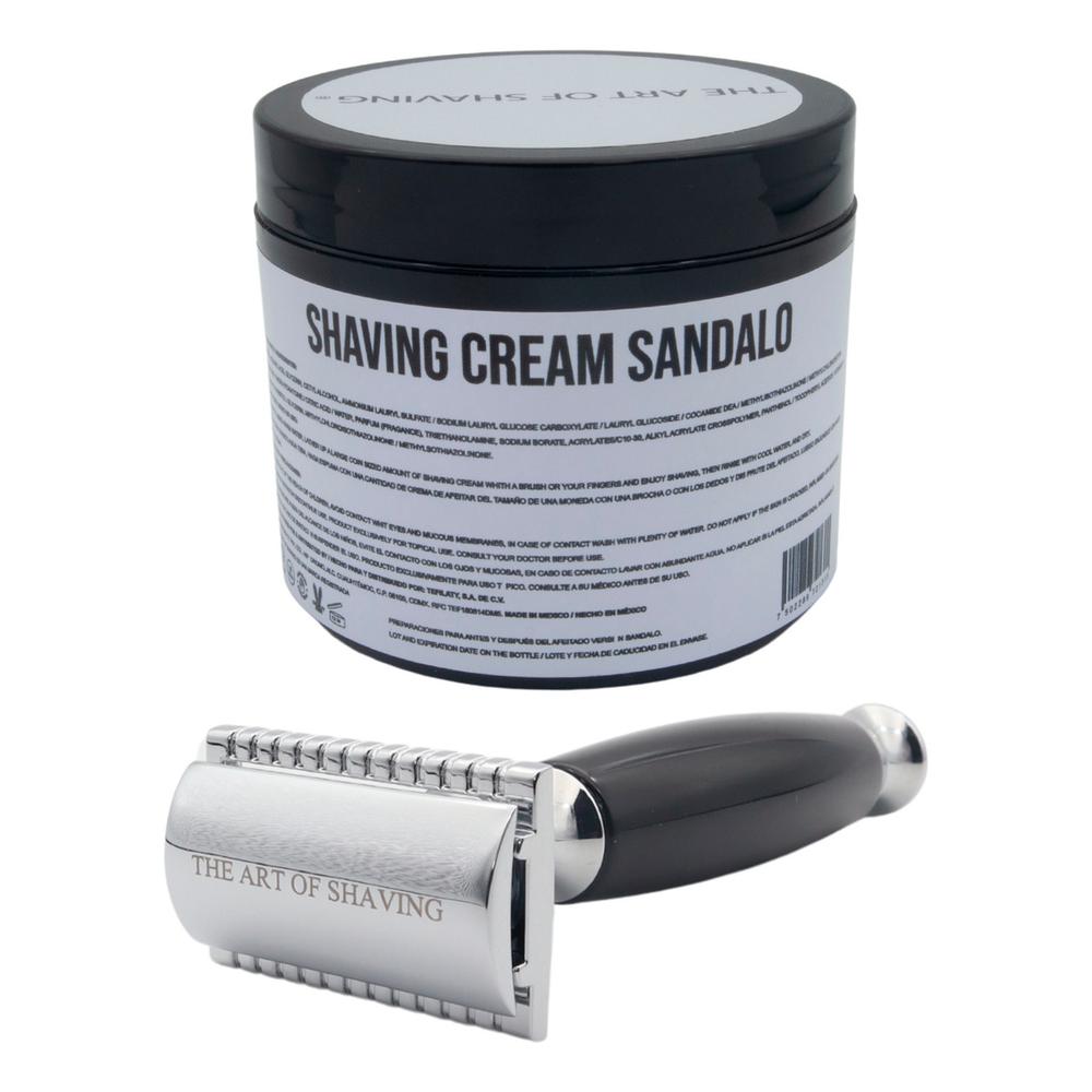 The Art Of Shaving Kit Crema De Afeitado Sandalo Rastrillo