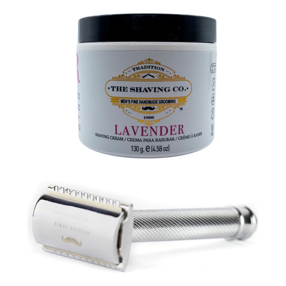 Foto 2 pulgar | The Shaving Co Kit Lavanda Y Rastrillo