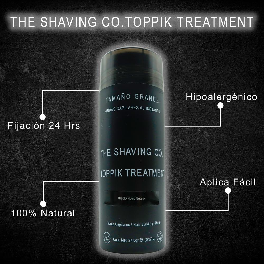 Foto 4 pulgar | Kit Negro Fibras Capilares Y Aplicador The Shaving Co. Toppik Treatment