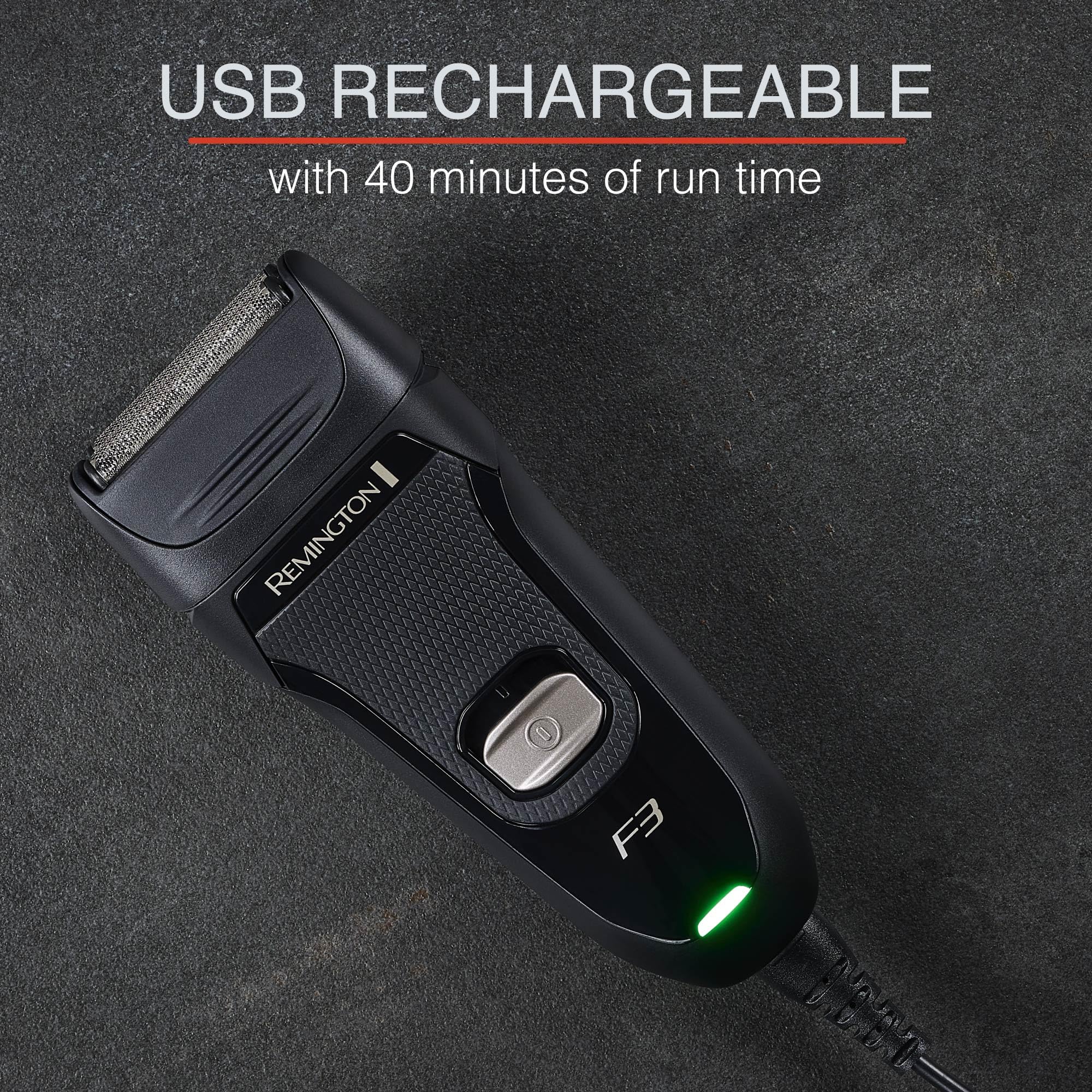 Foto 3 pulgar | Afeitadora Remington F3 Style Series  Recargable - Venta Internacional