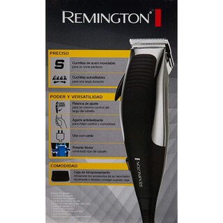 Foto 3 | Cortadora De Cabello Remington Hc1080 Chrome 12 Piezas