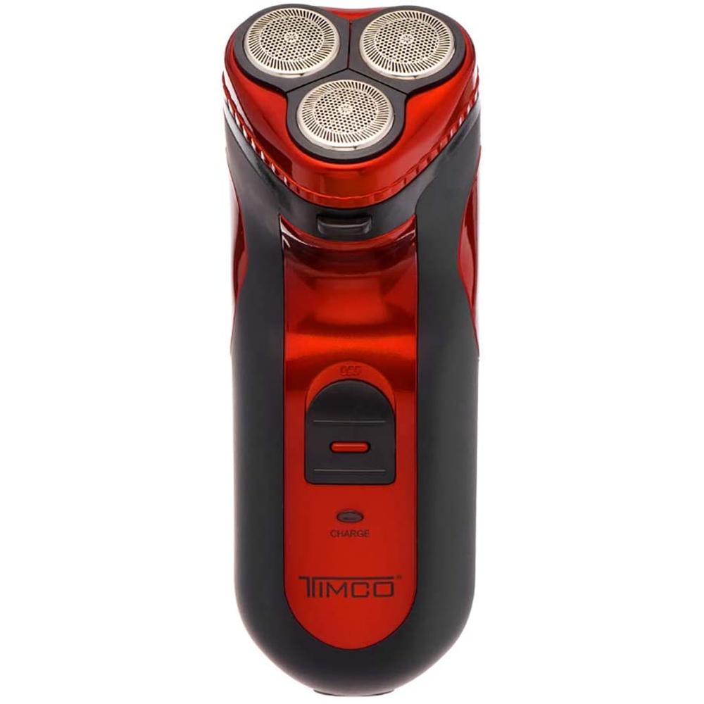 Foto 1 | Rasuradora Recargable Timco BSK8900 color Rojo 3 Cabezales