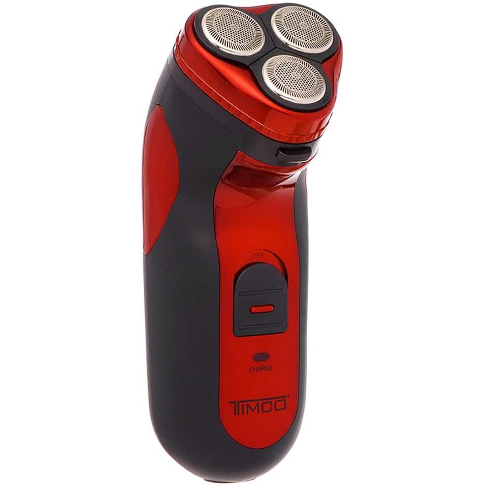 Foto 2 | Rasuradora Recargable Timco BSK8900 color Rojo 3 Cabezales