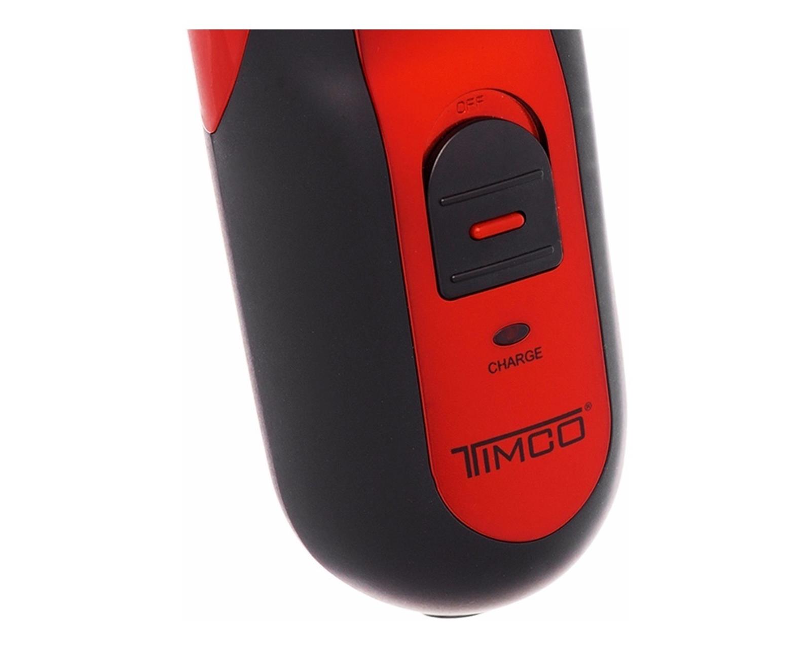 Foto 5 pulgar | Rasuradora Recargable Timco BSK8900 color Rojo 3 Cabezales