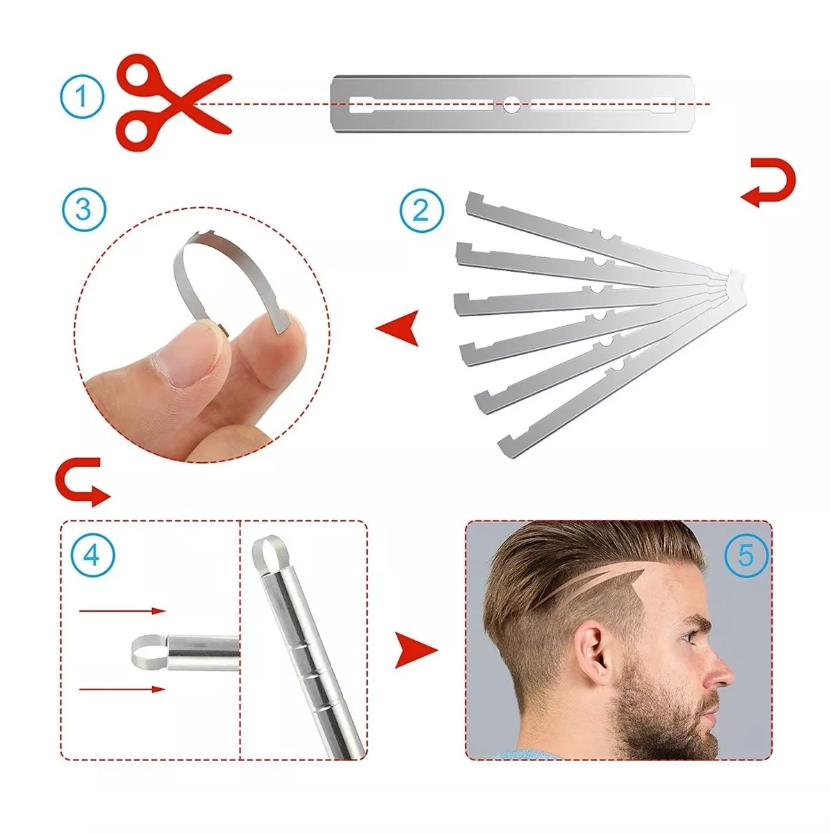 Foto 5 pulgar | Pluma Rasuradora para Corte de Cabello