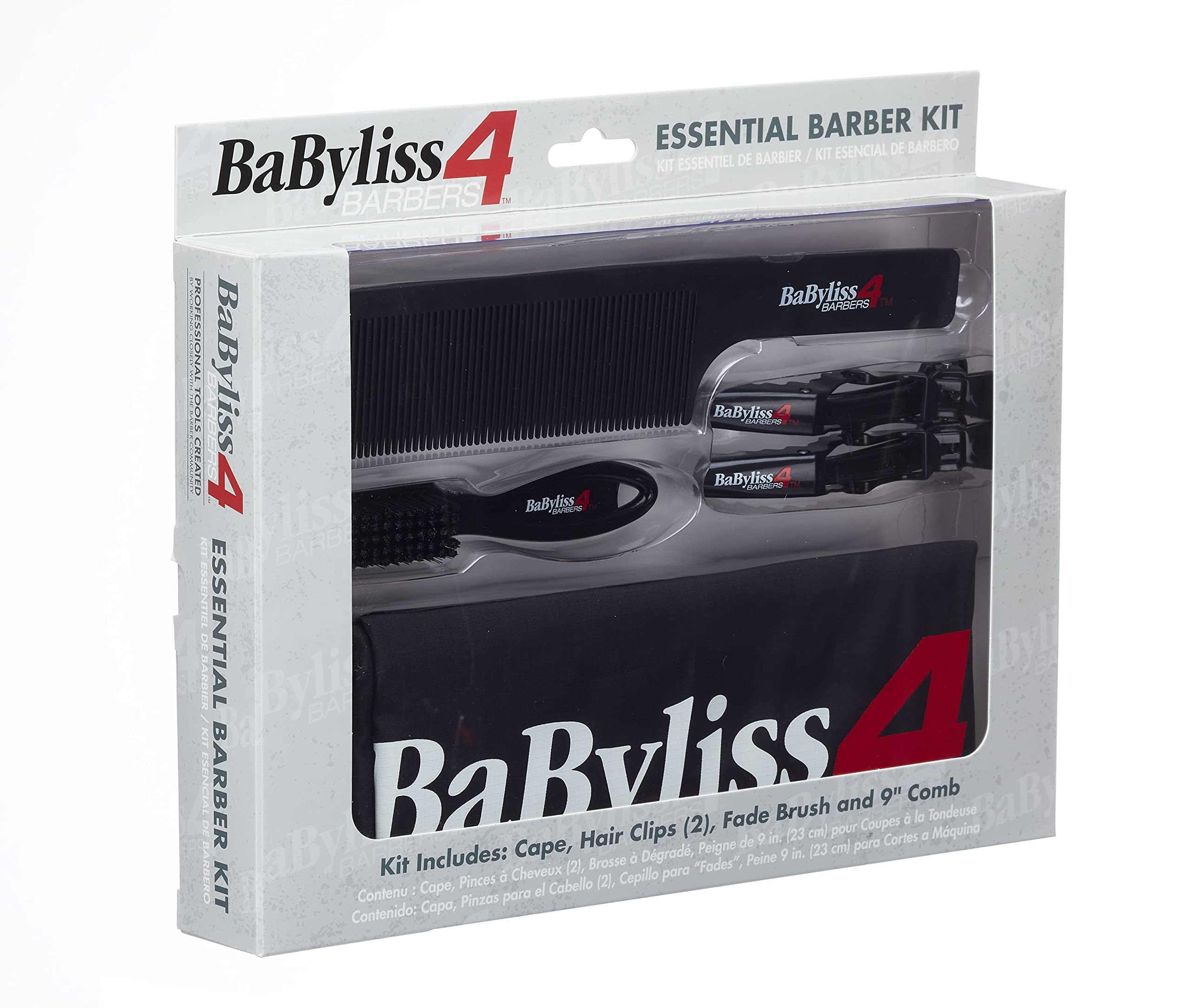 Foto 3 pulgar | Kit De Barbero Babylisspro Barberology Essential Con Capa Y Peine - Venta Internacional.
