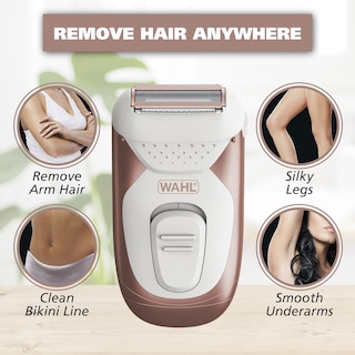 Foto 3 | Maquinilla De Afeitar Wahl Smooth Confidence Para Mujer, Impermeable 7067 - Venta Internacional.