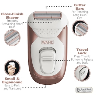 Foto 6 | Maquinilla De Afeitar Wahl Smooth Confidence Para Mujer, Impermeable 7067 - Venta Internacional.