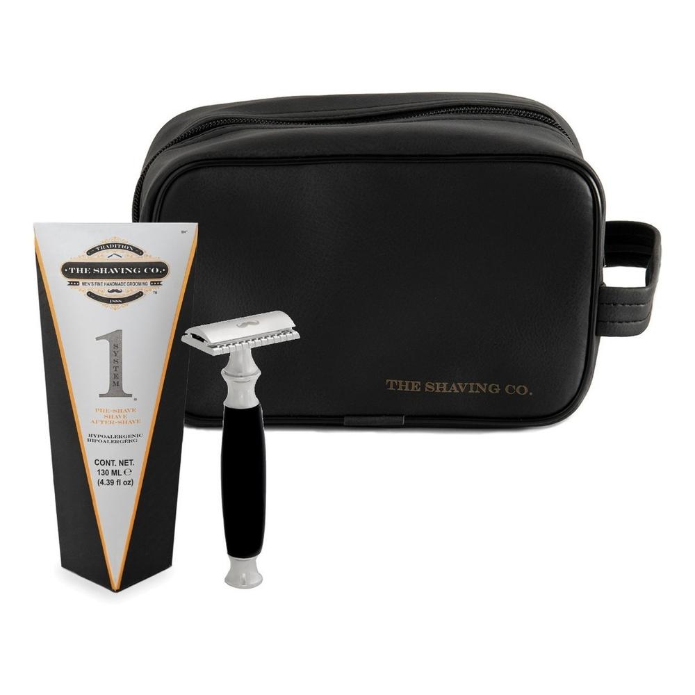 Kit Viajero The Shaving Co After Shave + Rastrillo + Neceser