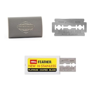 Foto 1 | Pack Porta Protector Rastrillo The Shaving Co Y Navajas