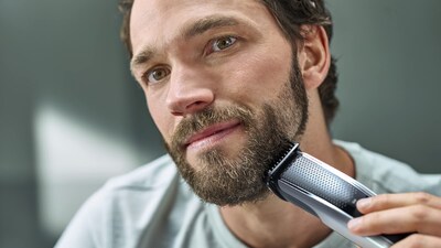 Foto 2 | Recortadora De Barba Y Cortapelos Philips Series 5000 Negro/plateado - Venta Internacional.