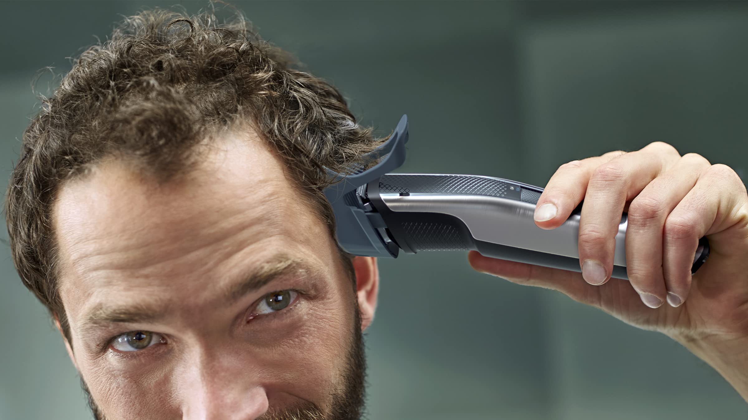 Foto 3 | Recortadora De Barba Y Cortapelos Philips Series 5000 Negro/plateado - Venta Internacional.