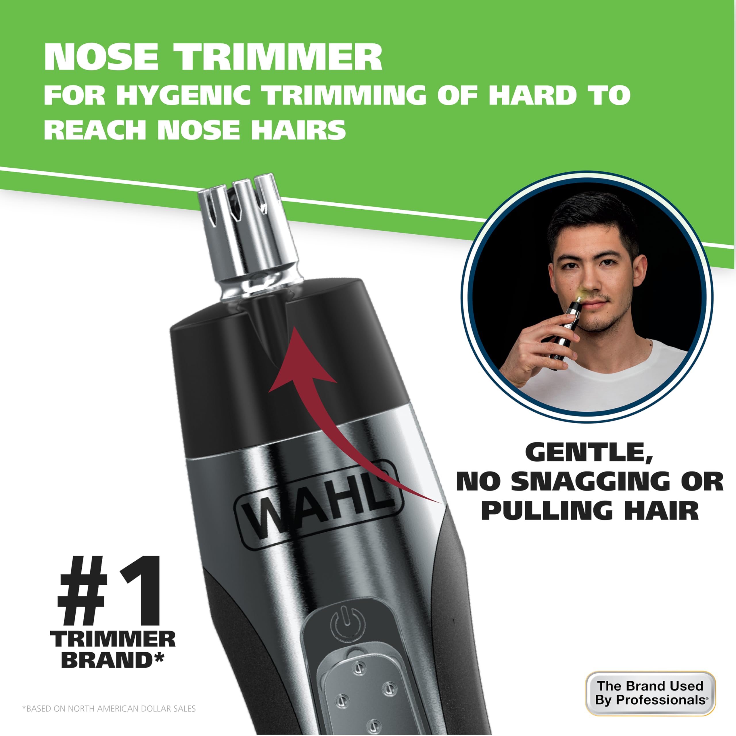 Foto 4 pulgar | Recortadora de Vello Nasal con Batería Wahl - Venta Internacional
