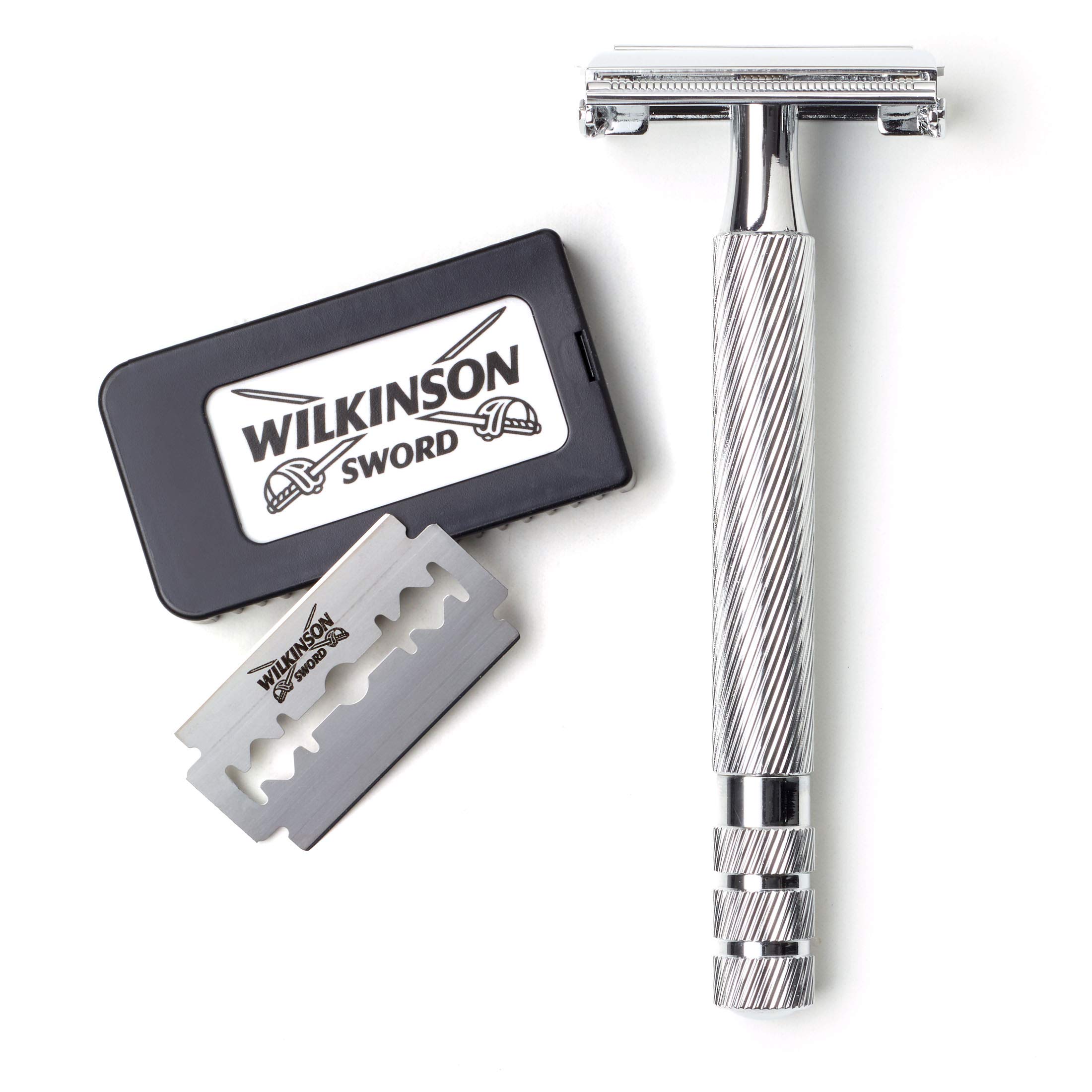 Foto 3 pulgar | Navaja De Afeitar Wilkinson Sword De Doble Filo Con 5 Hojas De Repuesto - Venta Internacional.