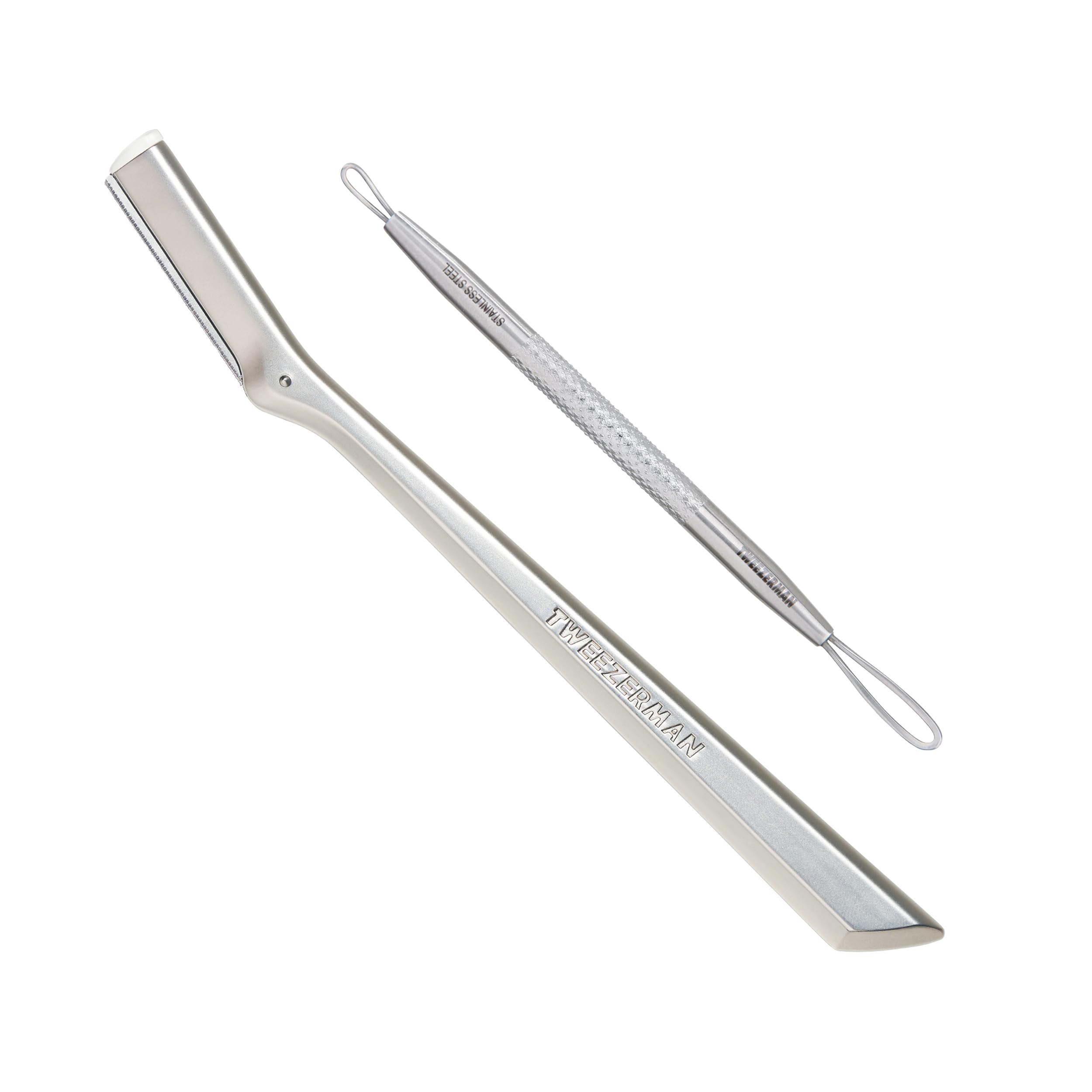 Set De Regalo Para El Cuidado De La Piel Tweezerman Majestic Turquesa Con Maquinilla De Afeitar Facial - Venta Inte